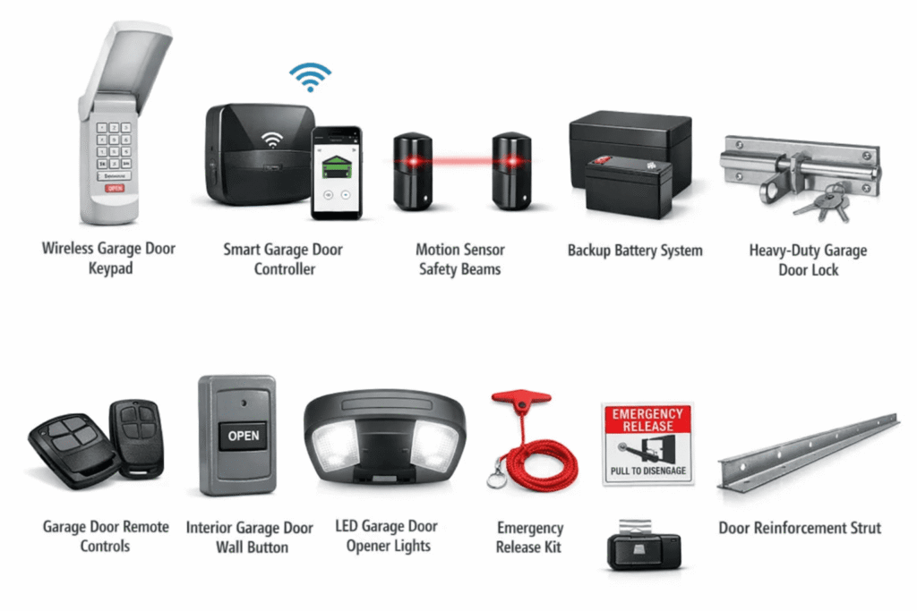 Residential Garage Doors Accessories