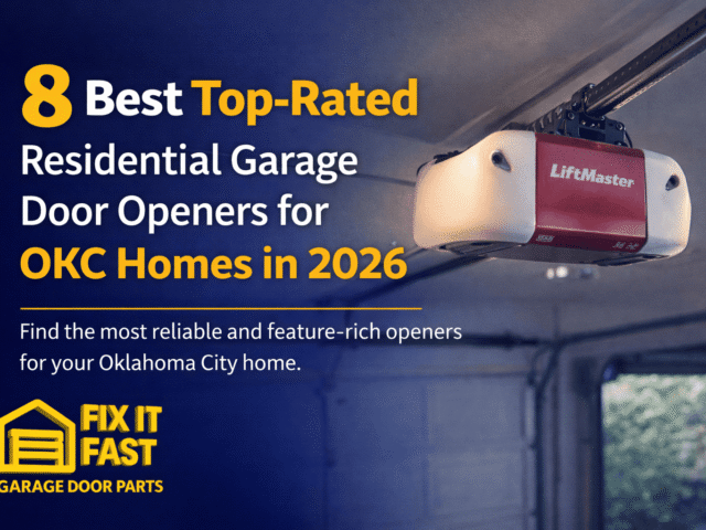 8 Best Top-Rated Residential Garage Door Openers for OKC Homes in 2026