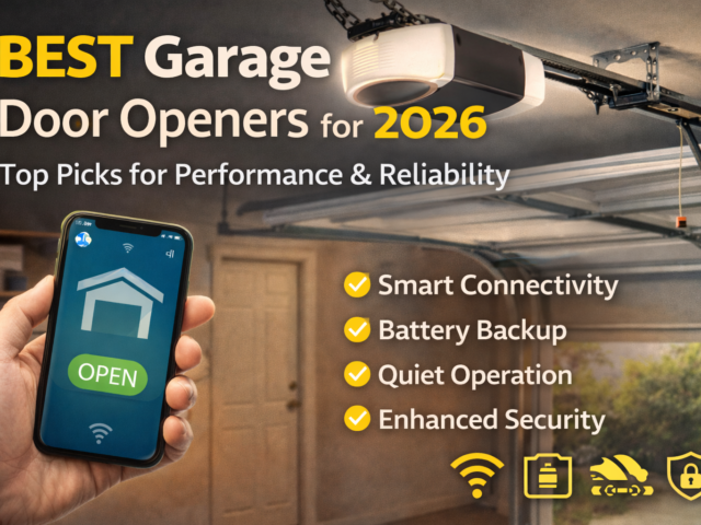 Best Garage Door Openers for 2026: Top Picks for Performance & Reliability
