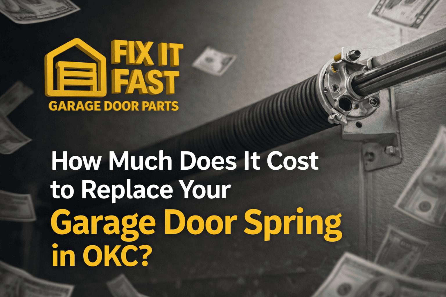 How Much Does It Cost to Replace Your Garage Door Spring in OKC?