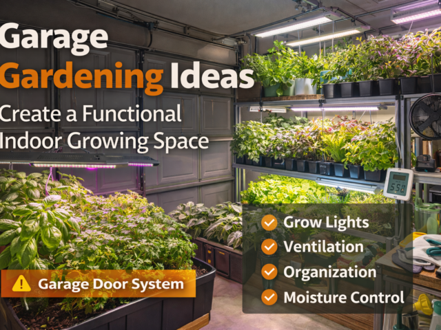 Garage Gardening Ideas – How to Create a Functional Indoor Growing Space