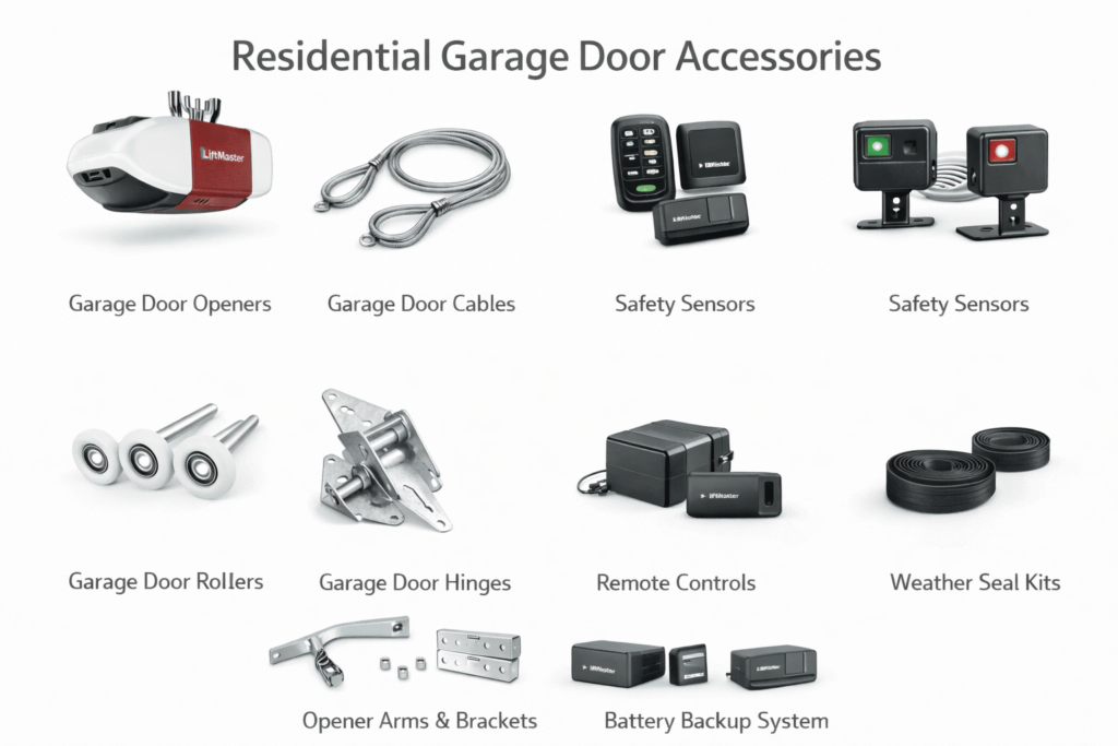 Residential Garage Door Accessories