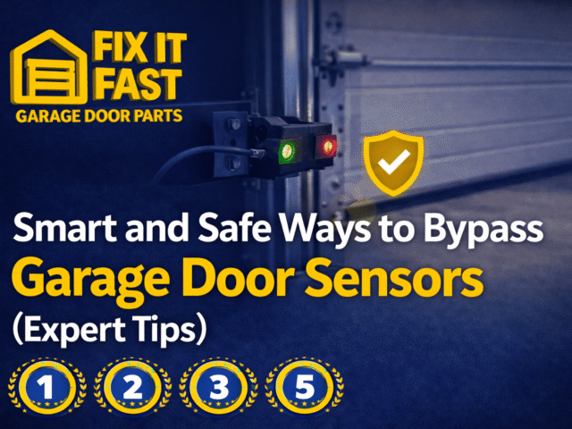 Smart and Safe Ways to Bypass Garage Door Sensors (Expert Tips)