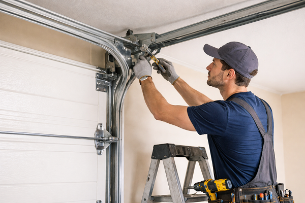 Garage Door Track Repair