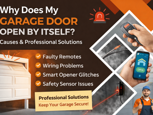 Why Does My Garage Door Open by Itself? Causes & Professional Solutions