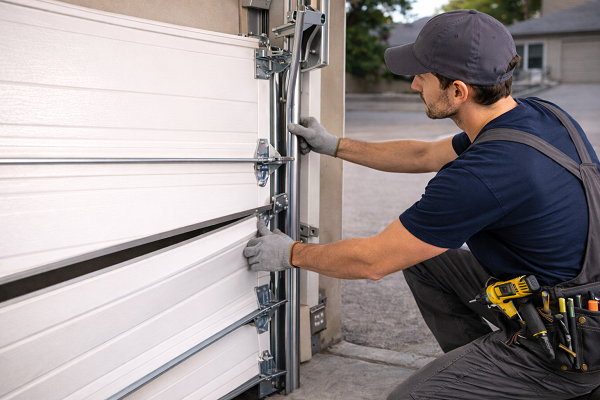 Garage Door Off Track Repair