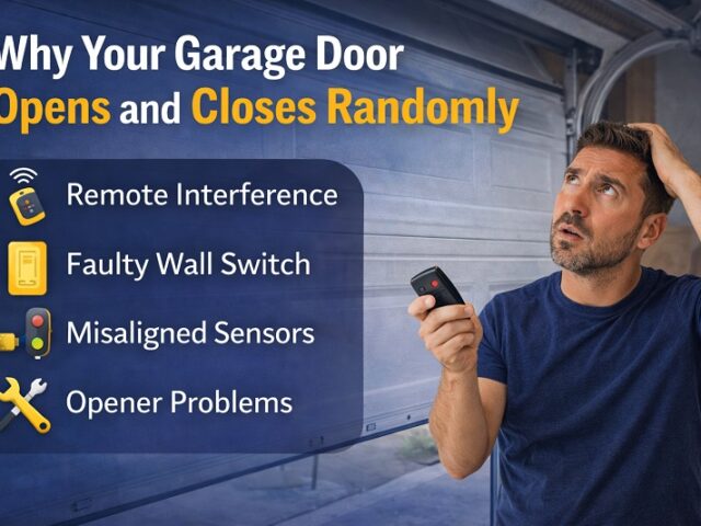 How Can I Fix a Garage Door That Opens and Closes Randomly?