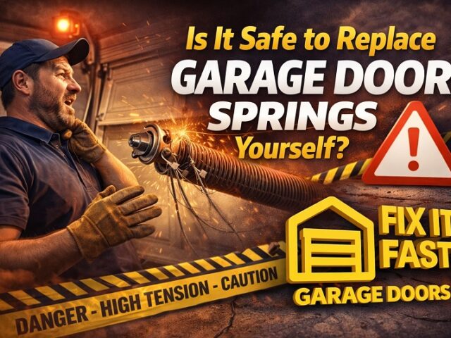 Is It Safe to Replace Garage Door Springs by Myself?