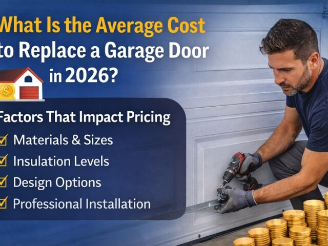 What Is the Average Cost to Replace a Garage Door in 2026?