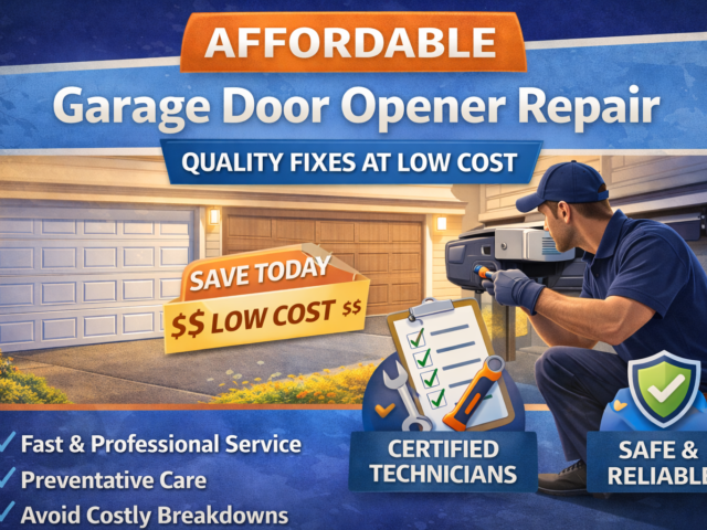 Affordable Garage Door Opener Repair