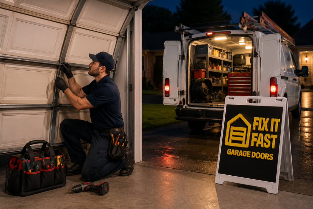 Emergency Garage Door Repair: What to Expect