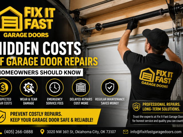 Hidden Costs of Garage Door Repairs Homeowners Should Know