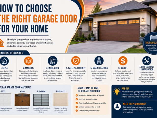 How to Choose the Right Garage Door for Your Home