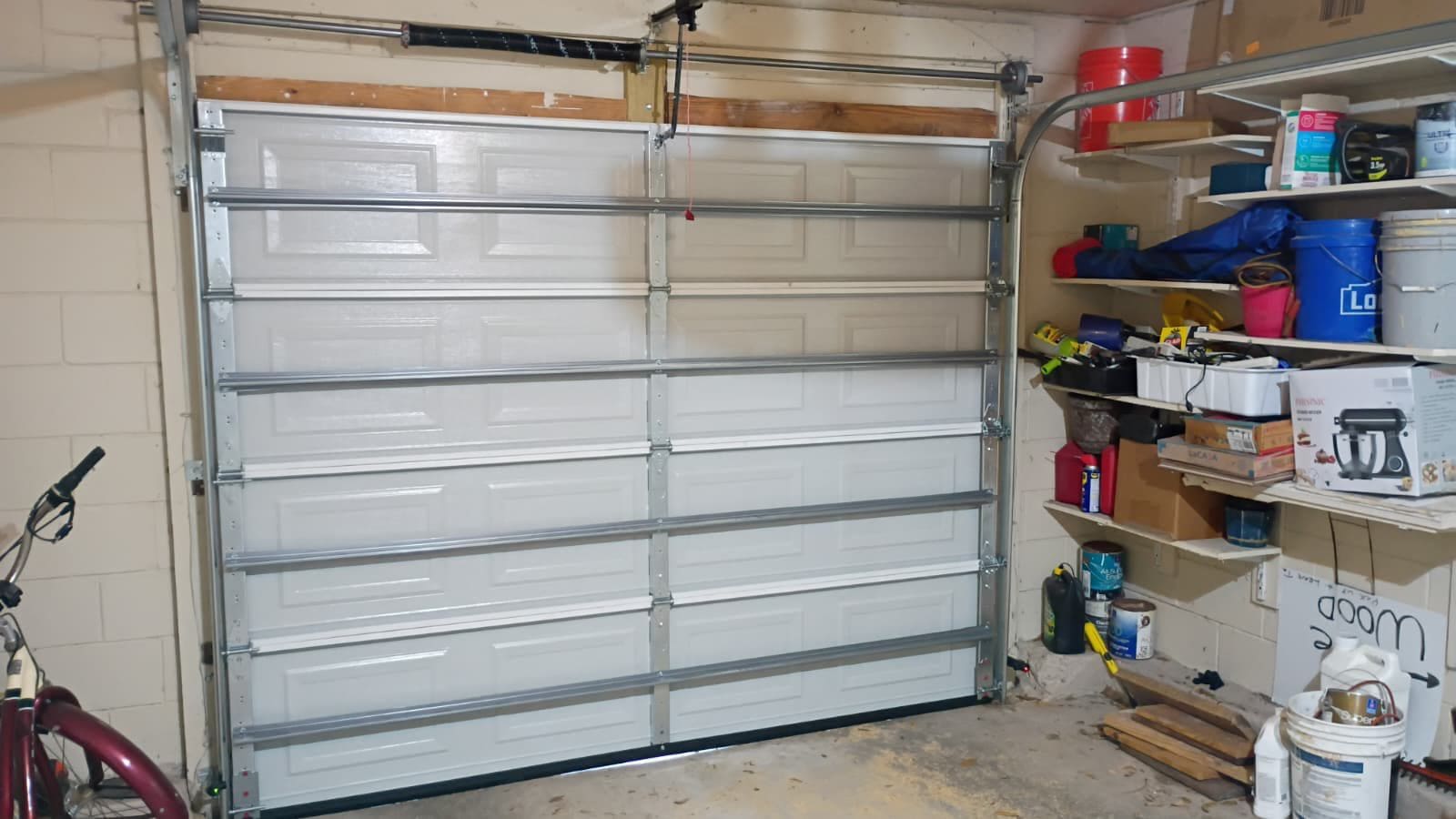 Garage door replacement and home exterior