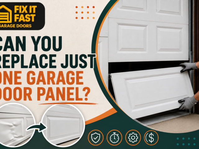 Can You Replace Just One Garage Door Panel?
