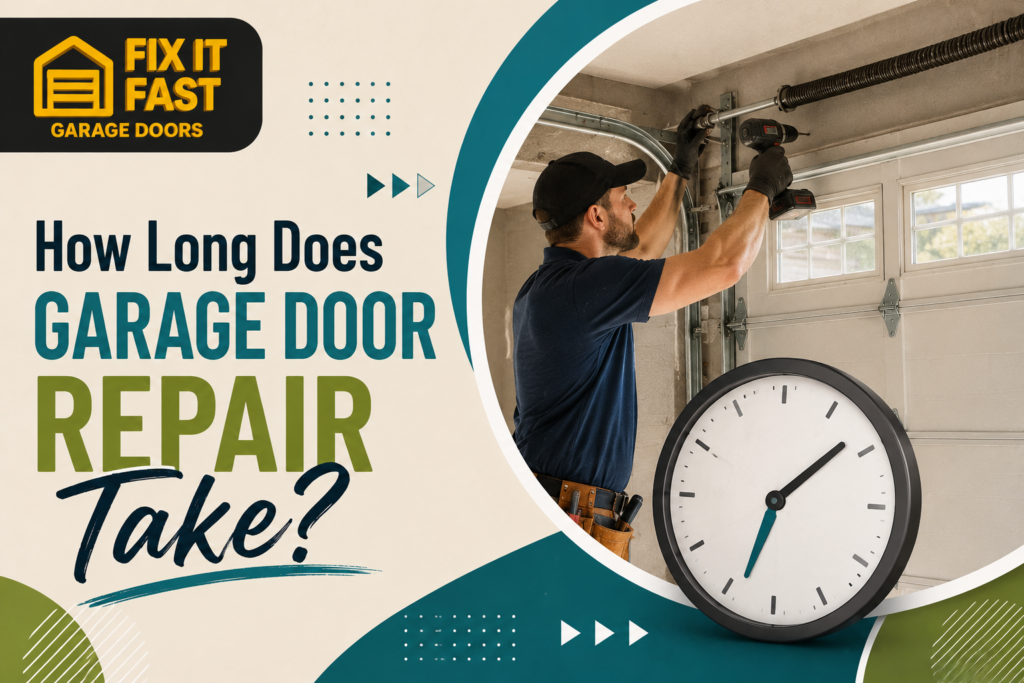 How Long Does Garage Door Repair Take?