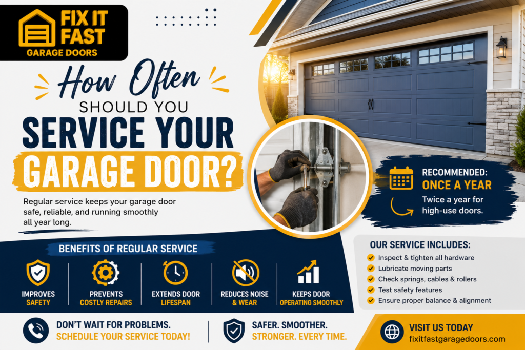 How Often Should You Service Your Garage Door?