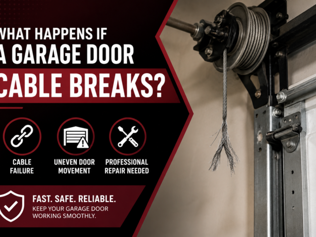 What Happens If a Garage Door Cable Breaks?