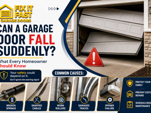 Can a Garage Door Fall Suddenly?