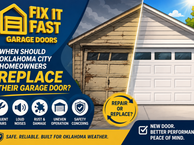 When Should Oklahoma City Homeowners Replace Their Garage Door?
