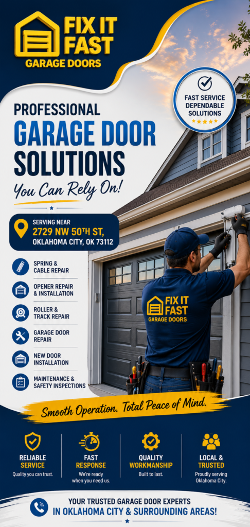 Garage Door Repair NW 50th St Oklahoma City