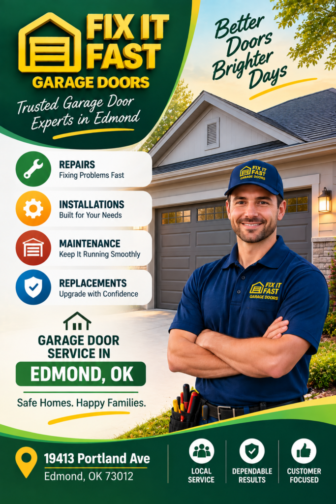 Garage Door Repair & Service in Edmond, OK