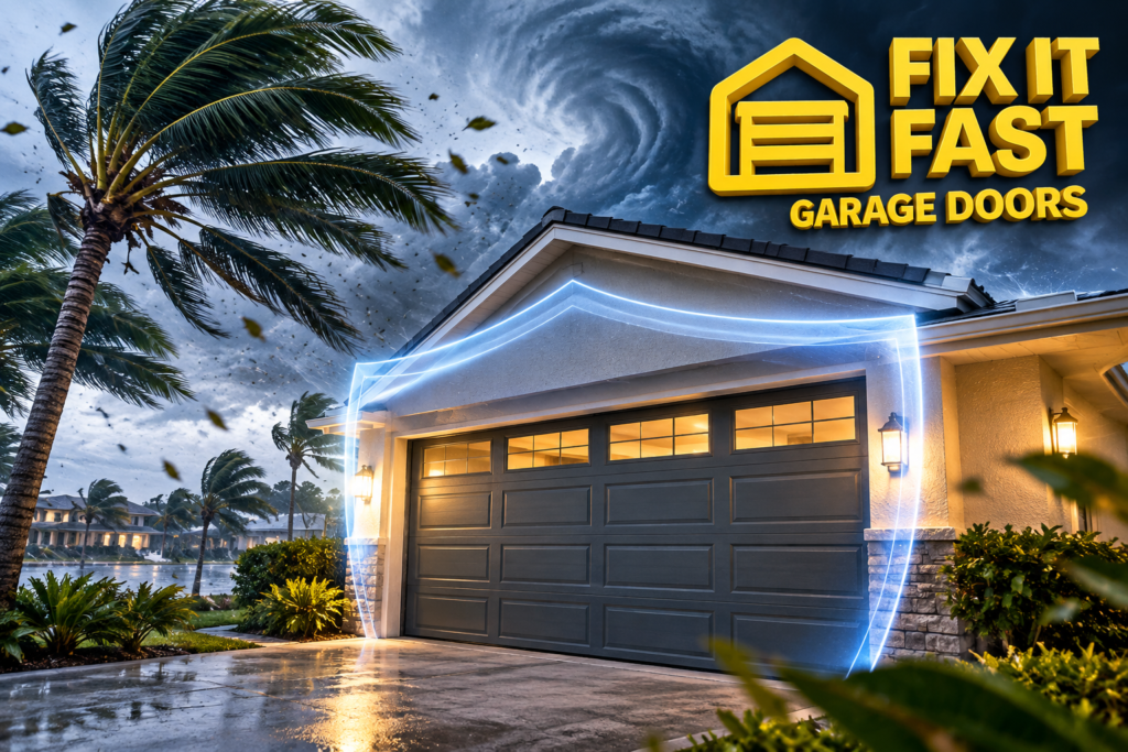 Hurricane-Ready Garage Doors