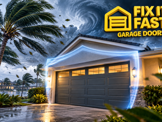 Hurricane-Ready Garage Doors: What Florida Homeowners Need to Know