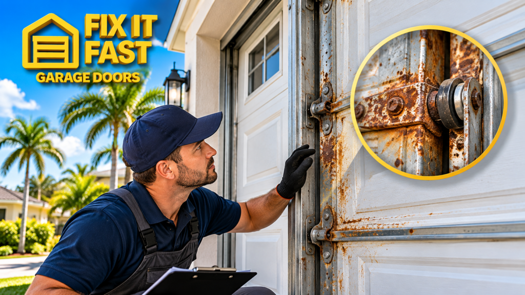 Why Garage Doors Rust in Florida & How to Prevent It
