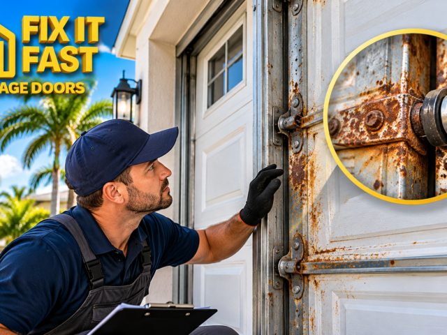 Why Garage Doors Rust Faster in Florida and How to Prevent It