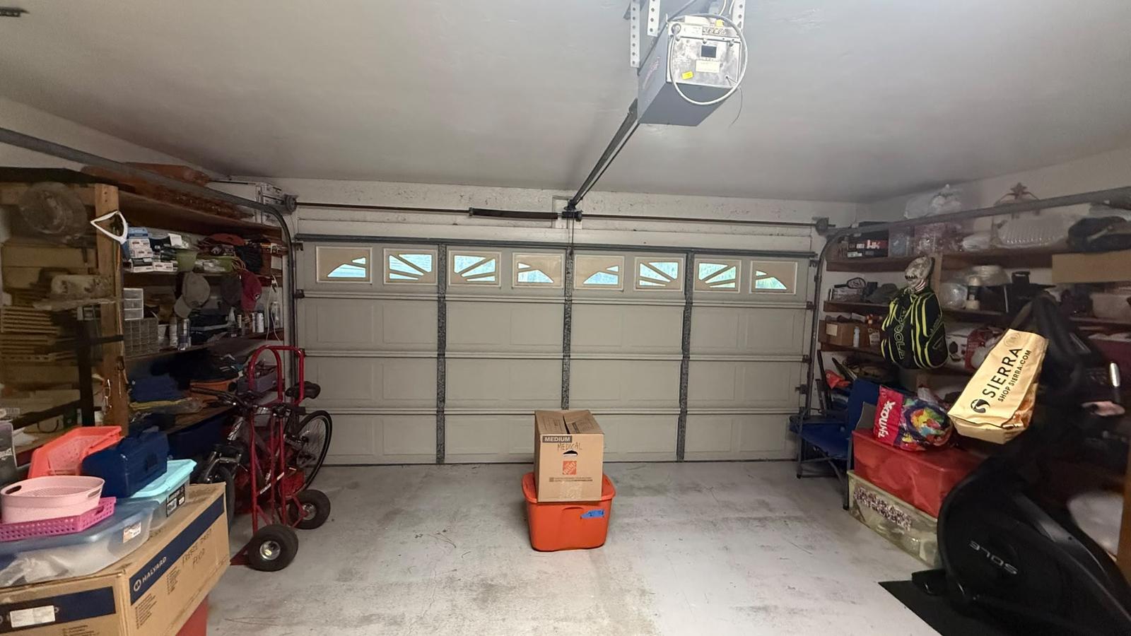 Garage door opener system