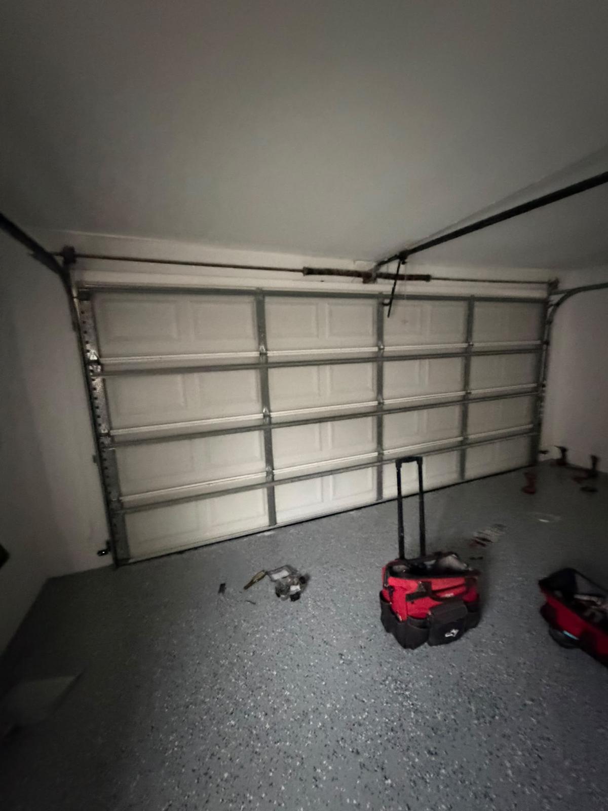 Garage door spring repair service